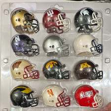 NCAA College Football Mini Helmet Lot Set 12 Helmets Multicolor picture