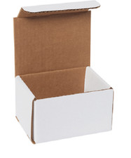 100 Pack 5x5x3 White Corrugated Shipping Mailer Packing Box Boxes 5