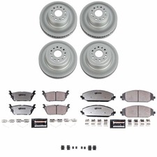 PowerStop Z36 Truck & Tow Front/Rear Brake Pad Rotor Kit 2019-2023 Ram 1500 picture