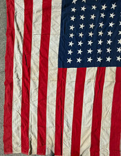 Vintage U.S. American  48-Star Flag, WWII Era picture