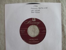 1952 Blues Dinah Washington Pillow Blues/Double Dealing Daddy Mercury-8292 G+ picture
