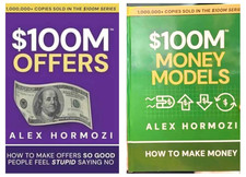 100M Dollar Money Models and $100M Offers(Vol.1) 2 Book set Fast Shipping.. picture