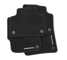 OEM 2019 - 2023 Porsche Cayenne  CARPETED FLOOR MATS 4PC SET GRAPHITE BLUE picture