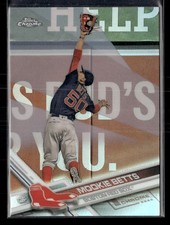 2017 Topps Chrome #199 Mookie Betts Refractor picture