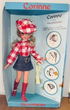 Boxed  Vintage/MOD Italocremona 15” Silvery Blonde Corinne Doll , Fashion picture