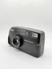 Canon Sure Shot 35mm Film Camera 28/48mm Dual Lens Prima Twin - TESTED WORKS ✅ picture