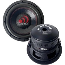 (2) MASSIVE AUDIO GTX104H 10” GTX SERIES DUAL 4-OHM SUBWOOFERS CAR SUBS (1 PAIR) picture