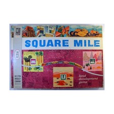 MTB Boardgame Square Mile Box Fair/VG picture