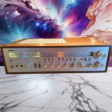 VTG 1970s Yamaha CR-2020 Natural Sound Stereo Receiver AM/FM Powers On No Sound picture