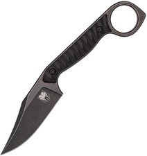 Cobratec Wolfteeth Fixed Blade Black CP 3 in picture