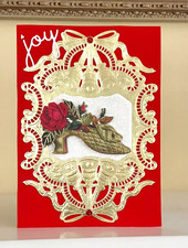 HANDMADE LOVELY CHRISTMAS CARD   (7