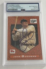 John Goodman Signed Autograph Slabbed 1992 Topps Magazine Card PSA DNA The Babe picture