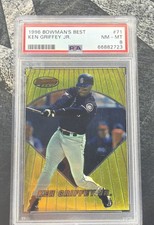 1996 Bowman's Best - Ken Griffey Jr #71 PSA 8 picture