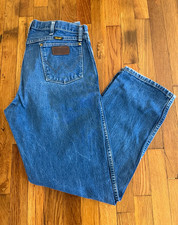 Wrangler Cowboy Cut Men’s Jeans Regular Fit Medium Wash Blue Denim Vintage picture
