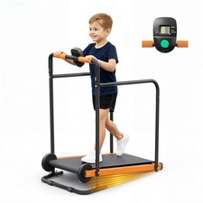 AKLUER Kids Walking Pad Treadmill Non-Electric Indoor Exercise Equipment For kid picture