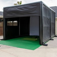 13x10FT Portable Inflatable Golf Simulator Enclosure Outdoor Golf Training Cage picture