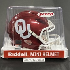 Oklahoma Sooners Speed Mini Helmet Riddell NCAA Licensed Brand New picture