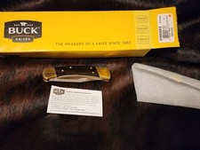 Buck 110 Made in USA Folder Made in 2012 0110BRSWM-B New in Box picture
