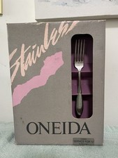 Vintage Oneida Stainless 60 Piece Camber Flatware Service For 12 New Old Stock picture