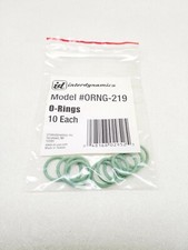 ORNG-219 Interdynamics Green O-Rings - Qty 10 Pieces  picture