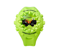 Casio G-Shock GA-V01 SERIES Analog-Digital Bright Yellow Resin Strap GAV01-9A picture