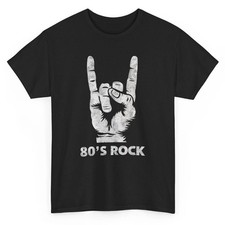 Vintage 80's Rock Band T-shirt - Music Novelty Graphic Tee picture