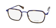 NEW WOOW ROAD TRIP 2 GLASSES BLUE ITALY METAL & PLASTIC MENS 6184 51-19-145 picture