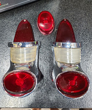 Vintage Original 1957 Buick Special Rear Taillights Good Condition picture