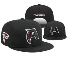 Atlanta Falcons Snapback Hat Black Red Embroidered A Logo Flat Brim Cap picture