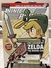 Nintendo Power Vol 188 Feb 2005 Zelda Minish Cap w/ Prince of Persia Poster picture