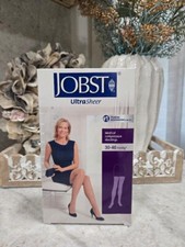 NEW Jobst Compression Thigh High 30-40 Size SMALL BLACK Ultra Sheer  picture