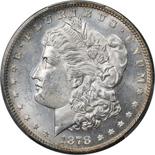 1878-S Morgan Silver Dollar PCGS MS63 Nice Eye Appeal Nice Strike picture