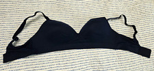 Soma Enbliss Wireless Seamless T-Shirt Bra Navy Blue 38C Adjustable Straps picture