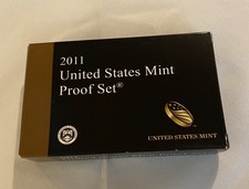 2011-S US Mint Proof Set 14 Coins With America the Beautiful Quarters Box/COA picture
