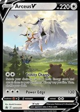 Arceus V - SWSH204 - Pokemon Sword & Shield Promo Ultra Rare Card NM picture