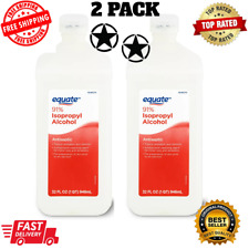 Equate 91% Isopropyl Alcohol Antiseptic, 32 fl oz 2 pack picture