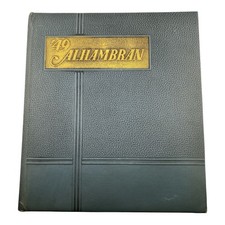 Vintage 1949 Alhambran Alhambra California High School Yearbook Heavily Signed picture