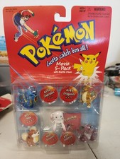1999 Hasbro Pokemon Gotta Catch em all Movie 5 Figure Pack With Battle Discs picture