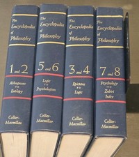 The Encyclopedia of Philosophy 8 Volumes in 4 Paul Edwards Complete Set USA 1967 picture