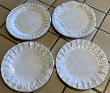 VIETRI INCANTO 4-PC CANAPE APPETIZER BREAD PLATE SET 2 SETS AVAILABLE picture