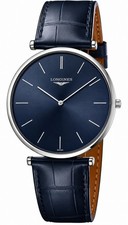 Longines La Grande Classique 37mm Blue Dial Leather Men's Watch L4.766.4.95.B picture