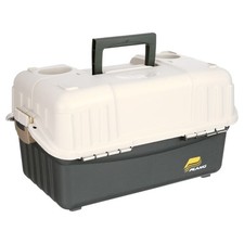 Plano 6-Tray Hip Roof Large Tackle Storage Box, Green Sand picture
