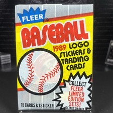 1989 Fleer Baseball Wax Pack-Possible Griffey RC-Ripken FF Card ⚾️ ($6.00ea.) ⚾️ picture