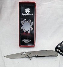 Spyderco Advocate Gayle Bradley Pocket Knife - C214TIP - NEW picture