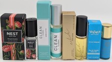Designer Perfume Travel Rollerball 4pc. Lot: Nest, Clean, Billie Eilish, Versace picture