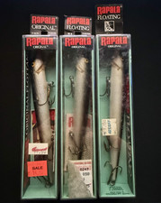 Vintage Rapala 18S F18S Original Floating Silver 7