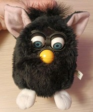 Tiger Electronics Furby 1998 Vintage With Tags Blue Eyes. Tested picture