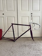 Bridgestone NJS Keirin Frame Set With Stem And Bars picture