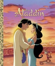 Aladdin (Disney Aladdin) (Little Golden Book) - Hardcover - GOOD picture
