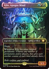 Kilo, Apogee Mind NM MYTHIC (Borderless) Foil MTG Commander: Edge of Eternities picture